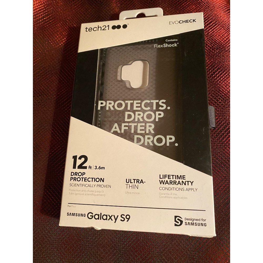 Tech21 Samsung Galaxy S9 EvoCheck – Smokey Black